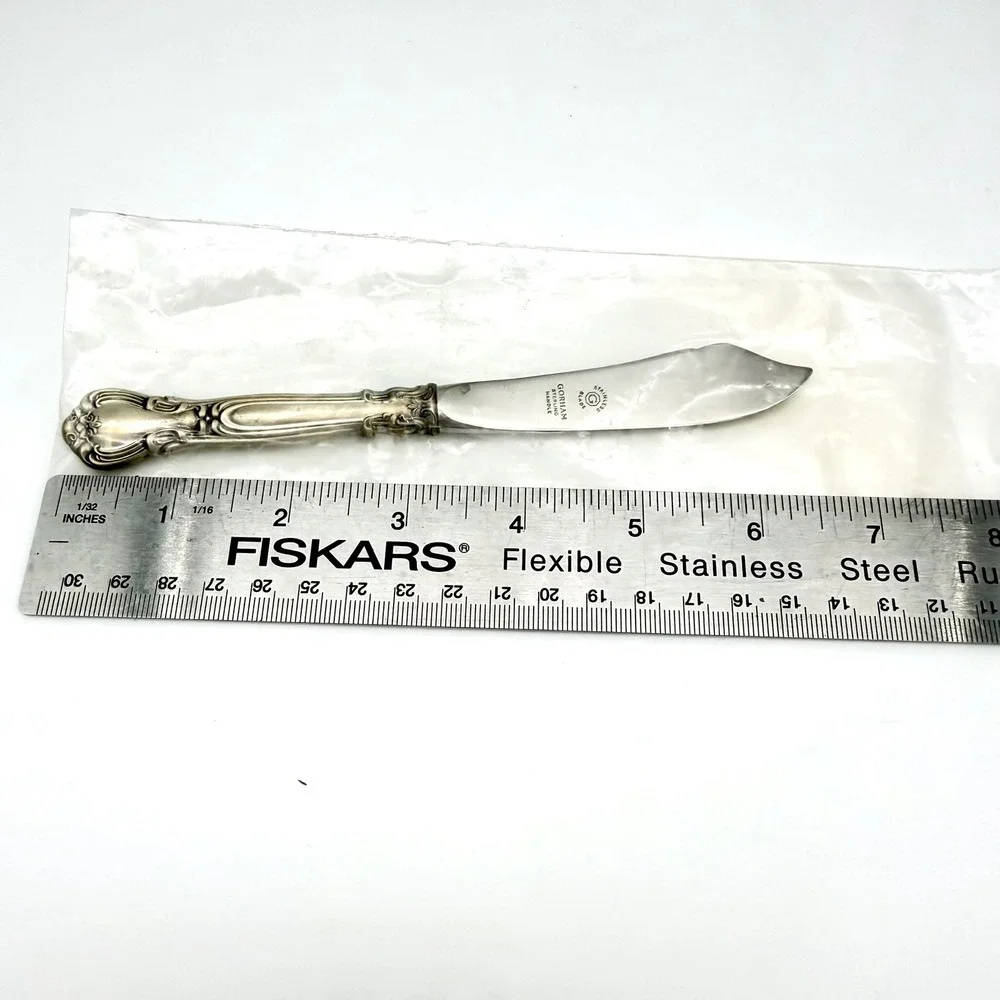 Gorham Sterling Silver Handle Butter Spreader‎ Knife 6.5